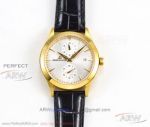 TW Factory Jaeger LeCoultre Master Chronograph Yellow Gold Case Silver Dial 40mm ETA 2824 Watch